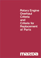 Rotary Engine Overhaul Critera 1979