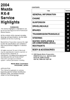 2009 Service Highlights