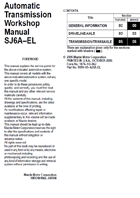 2006+ Automatic Transmission Workshop Manual