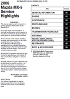 2006 Service Highlights