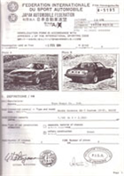 FISA Homologation